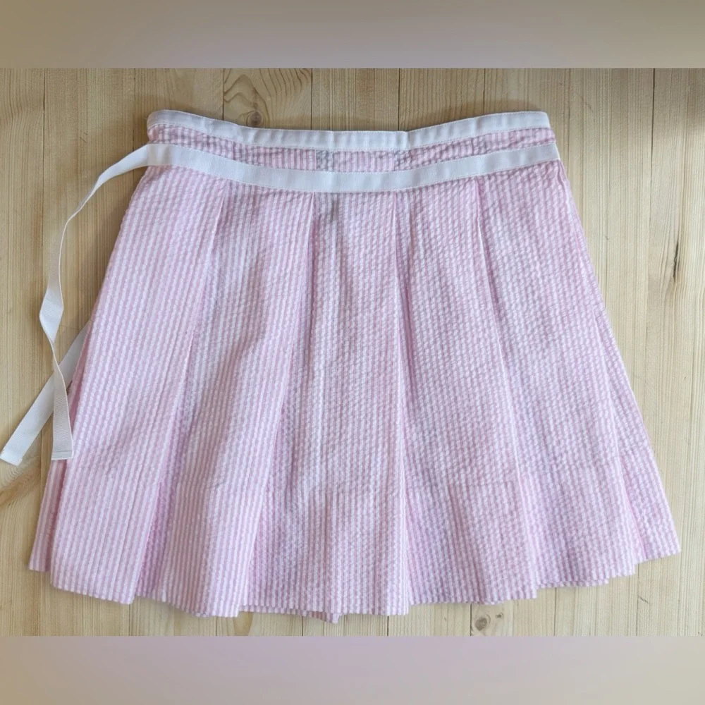 Ralph Lauren Pink and White Pleated Skirt Size 3t Great Condition Preppy Classic